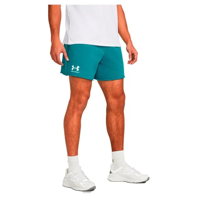 Under Armour Rival Terry 6in Short - Blue