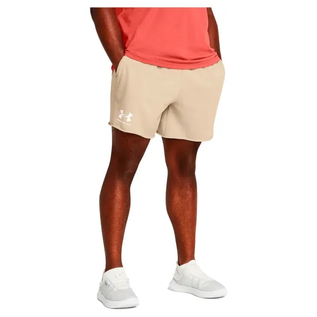 Under Armour Rival Terry 6in Short - Brown