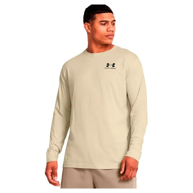 Under Armour Logo Chest Top - Black