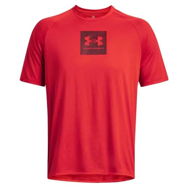Under Armour Tech Prt Fill Short Sleeve T-shirt  - Red