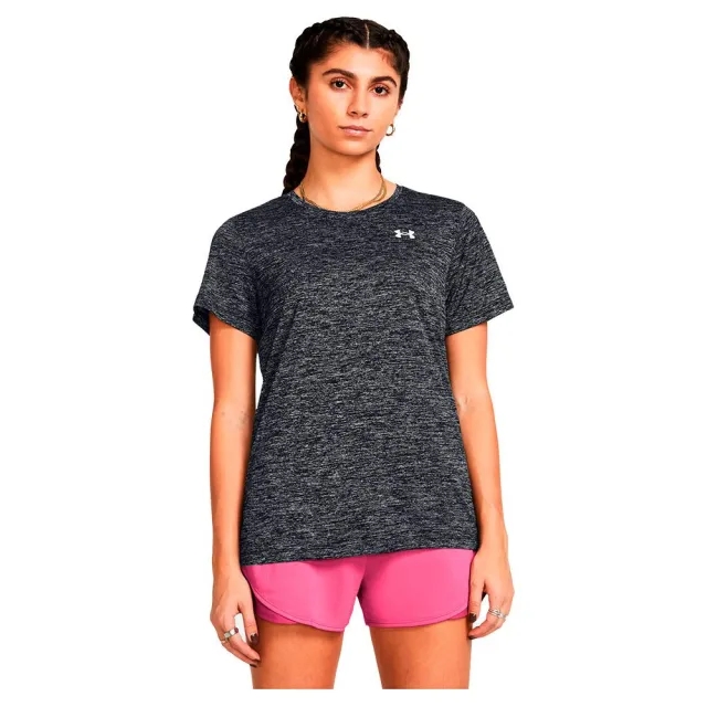 Women's  Under Armour  Tech™ Twist Short Sleeve Black / White XXL