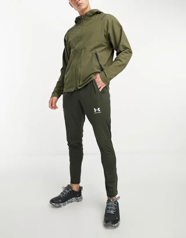 Under Armour Unstoppable Jacket In Khaki-Green