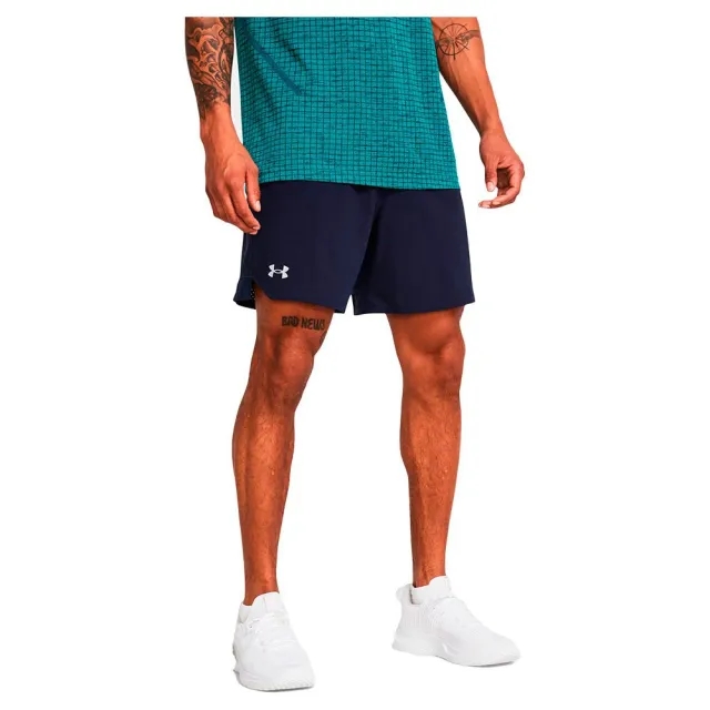 Men's  Under Armour  Vanish Woven 6 Shorts Midnight Navy / Mod Gray M