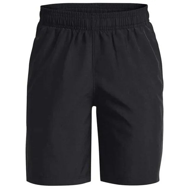 Boys'  Under Armour  Tech™ Woven Wordmark Shorts Black / White YXS (48 - 50 in)