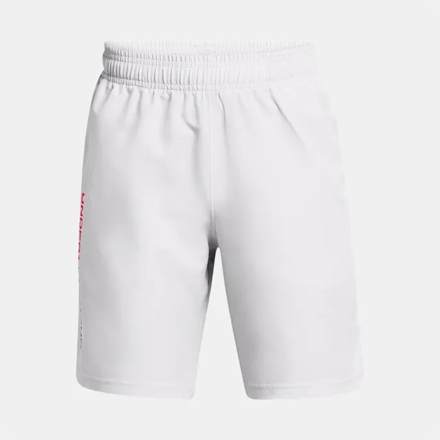 Under Armour Woven Wordmark Shorts  - White