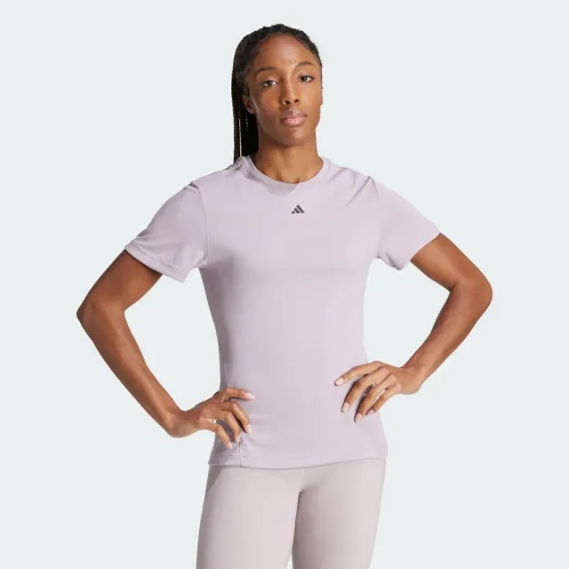 adidas Women's Designed for Training HEAT.RDY HIIT T-Shirt - Preloved Fig - XS - Pink