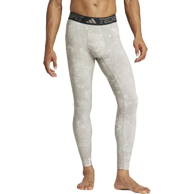 Adidas Techfit Aop Leggings  - Grey