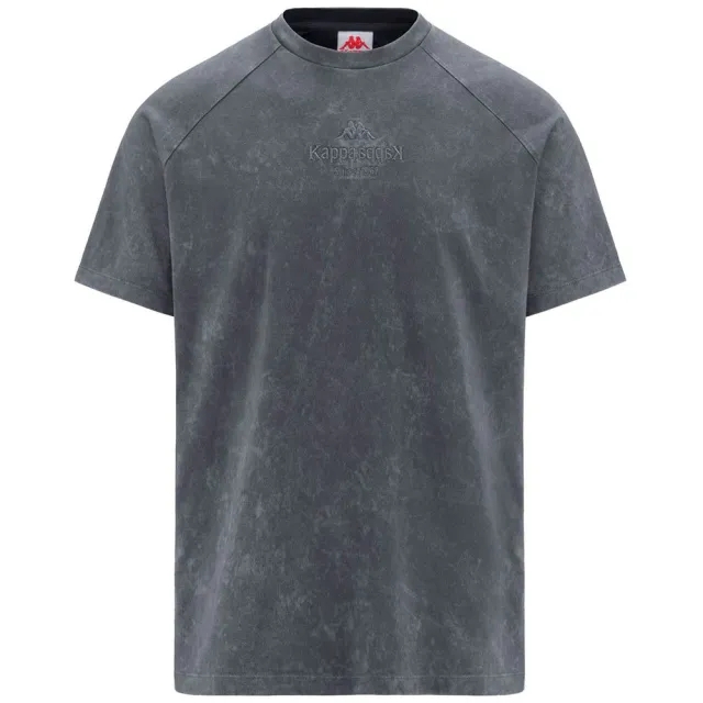 Kappa Lope Authentic Premium Short Sleeve T-shirt  - Grey