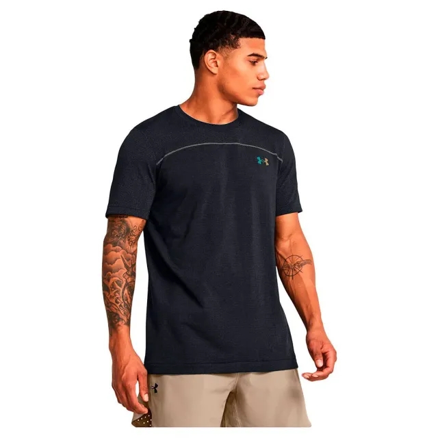 Under Armour Rush Wordmark Seamless Short Sleeve T-shirt