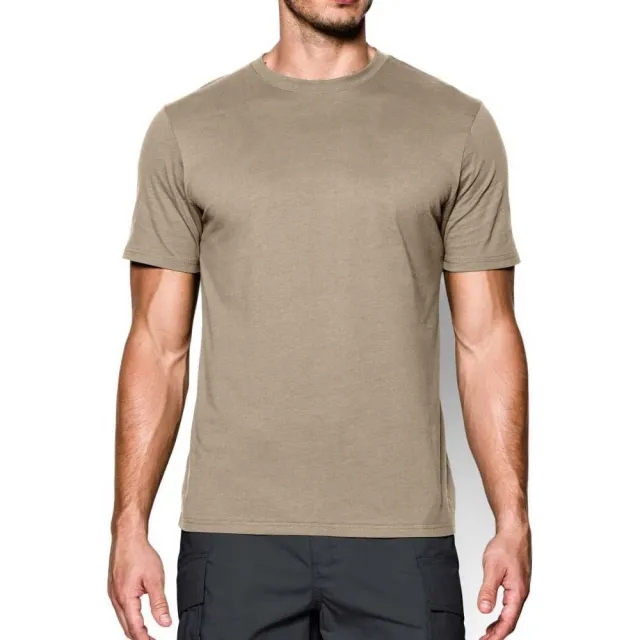 Under Armour Tactical Heat Gear Charged Short Sleeve T-shirt  - Beige