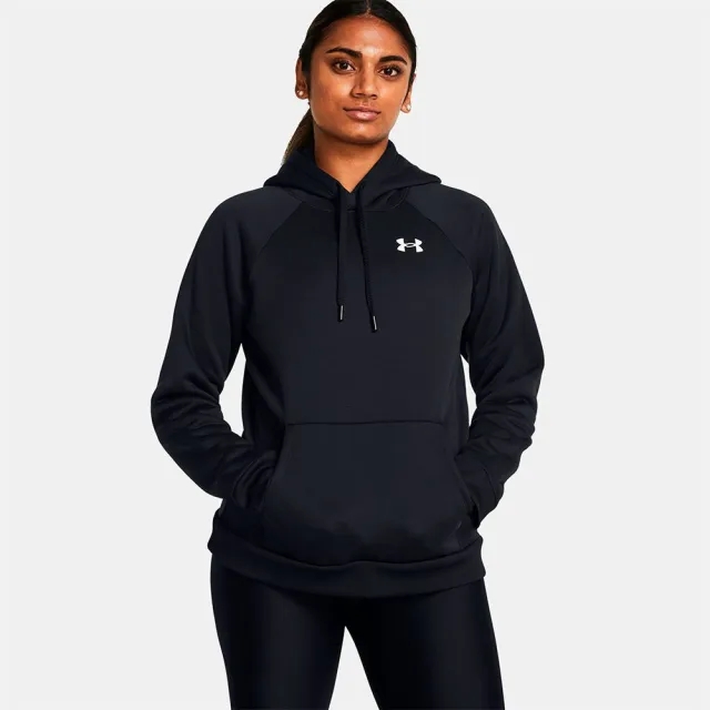 Under Armour Women's Armour Fleece® Hoodie Black / White XS