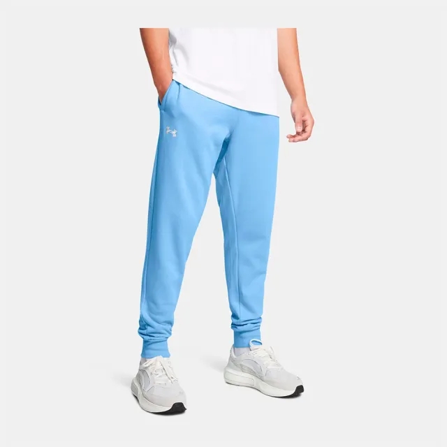Men's  Under Armour  Rival Fleece Joggers Horizon Blue / White L