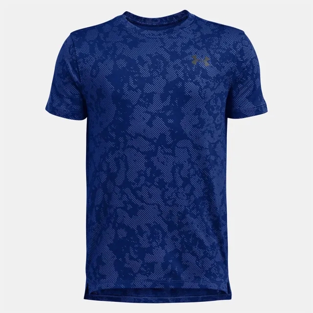 Boys'  Under Armour  Tech™ Vent Geode Short Sleeve Tech Blue / Black YXL (63 - 67 in)