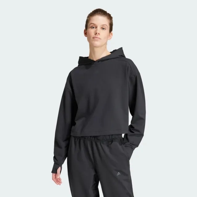 adidas Women Power Loose Fit Back Ventilation Hoodie