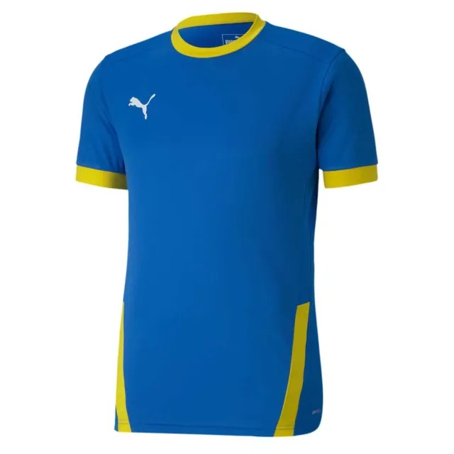 Puma - Jersey teamGOAL Azzurro / Giallo MC