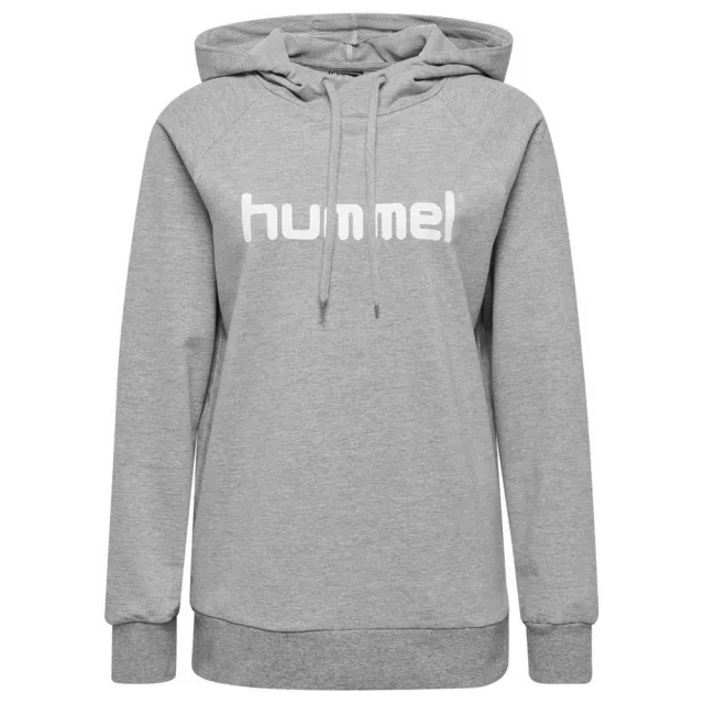 Hummel Go Logo Hoodie  - Grey