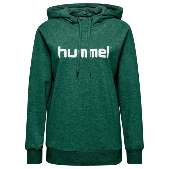 Hummel Go Logo Hoodie  - Green