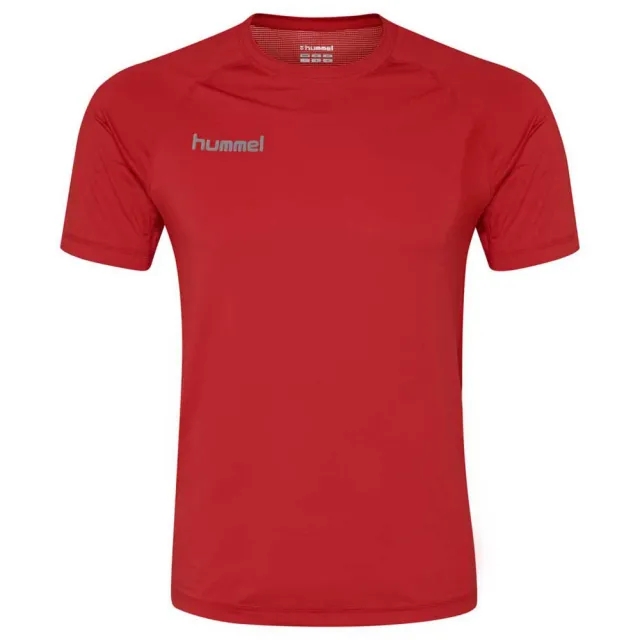 Hummel First Performance Short Sleeve T-shirt  - Red