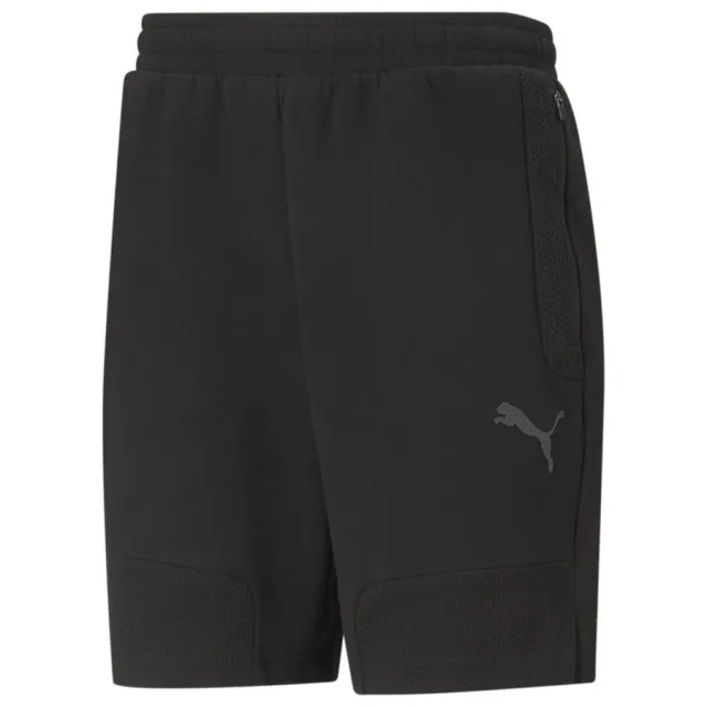 Puma Teamcup Casuals Shorts - ['Black']