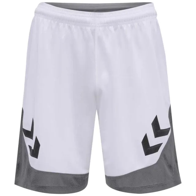 Hummel Lead Poly Shorts  - White