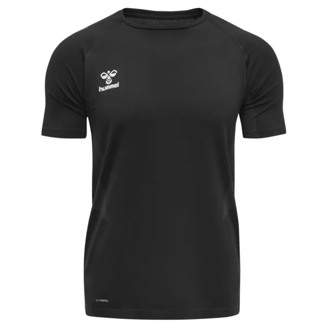 Hummel Led Pro Training Seamless Short Sleeve T-shirt  - Black