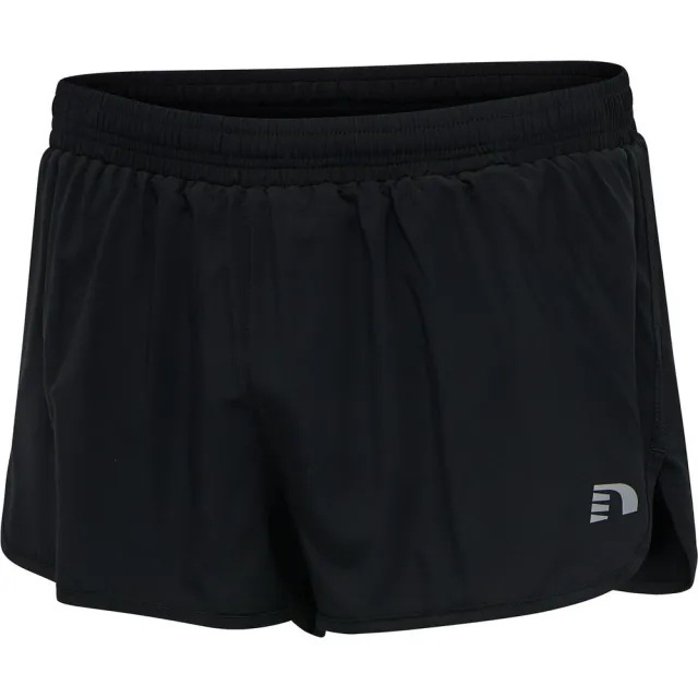 Hummel Newline Sport Mencore Split Shorts  - Black