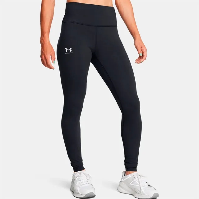 Women's  Under Armour  Rival Leggings Black / White L