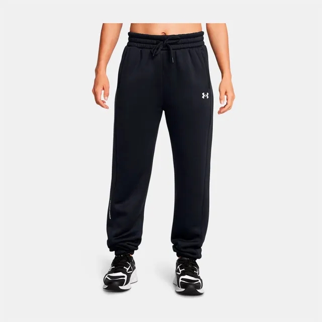 Under Armour Women's Armour Fleece® Pro Gym Pants Black / White XS