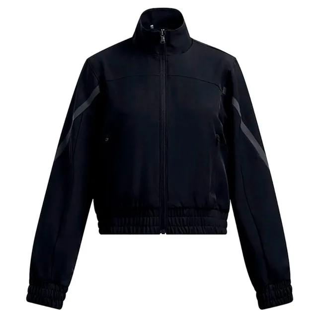 Girls'  Under Armour  Unstoppable Crop Jacket Black / Black YXS (48 - 50 in)