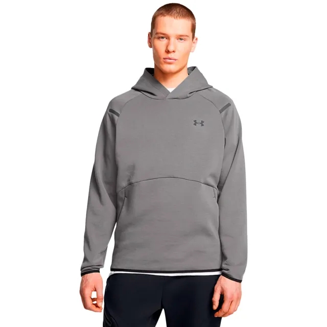 Men's  Under Armour  Unstoppable Fleece Hoodie Castlerock / Black XXL