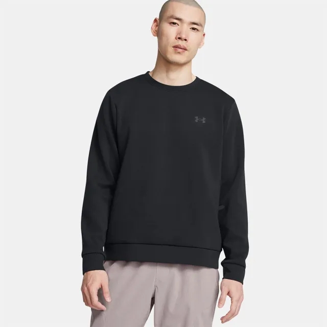 Men's  Under Armour  Unstoppable Fleece Crew Black / Black XXL
