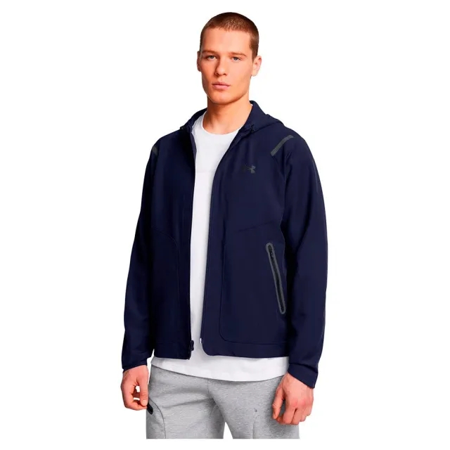 Men's  Under Armour  Unstoppable Left Chest Jacket Midnight Navy / Black XXL