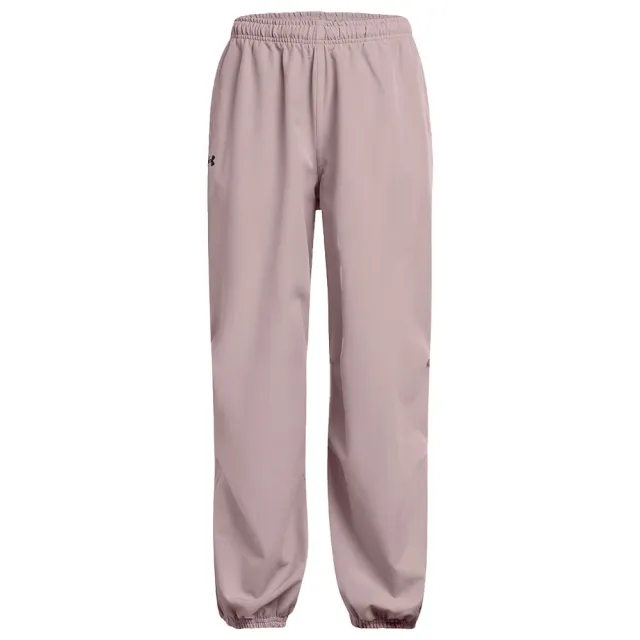 Girls'  Under Armour  Unstoppable Woven Wide Leg Pants Tetra Gray / Black YSM (50 - 54 in)