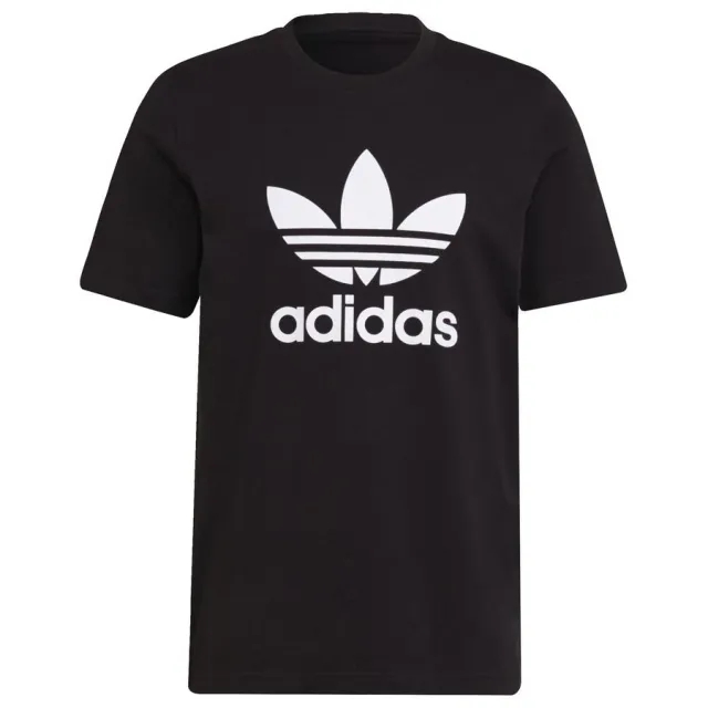 T-Shirt Adidas Trefoil T-Shirt Black/ White Xs