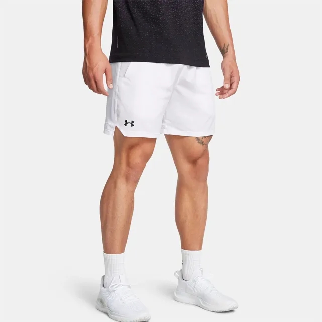 Men's  Under Armour  Vanish Woven 6 Shorts White / Black S