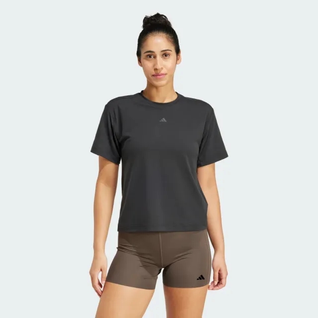 adidas Power Back-Cutout 3-Stripes T-Shirt