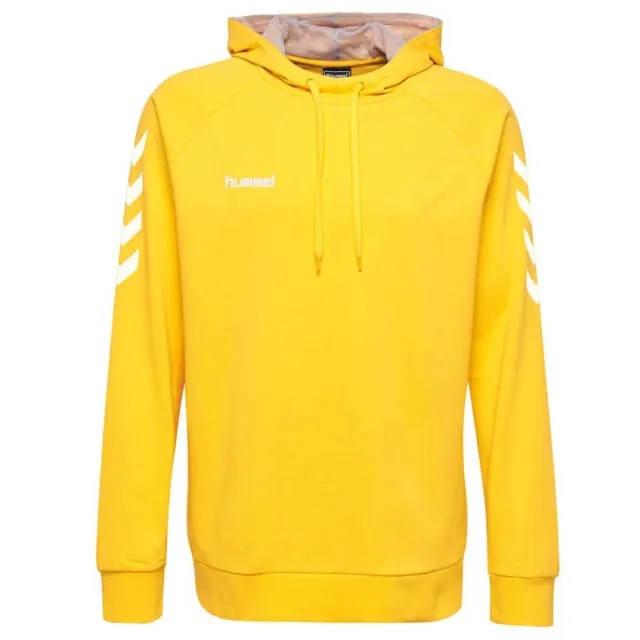 Hummel Go Cotton Hoodie - ['Yellow']