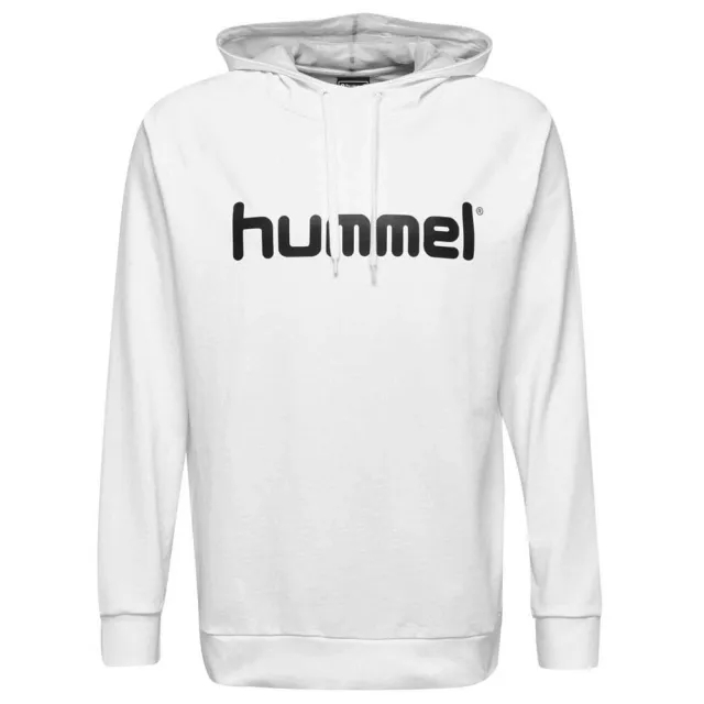 Hummel Go Cotton Logo Hoodie  - White