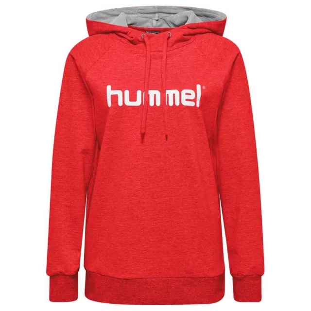 Hummel Go Logo Hoodie  - Red