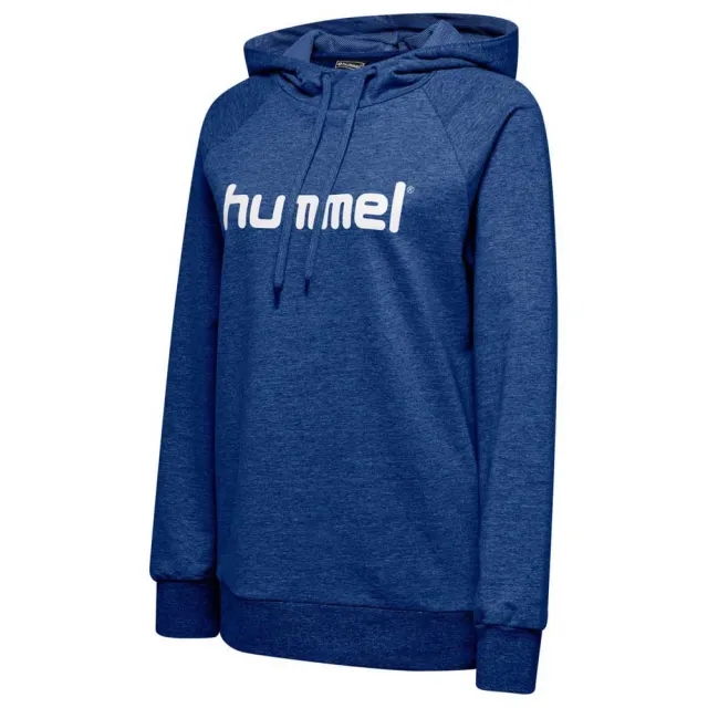 Hummel Go Logo Hoodie  - Blue
