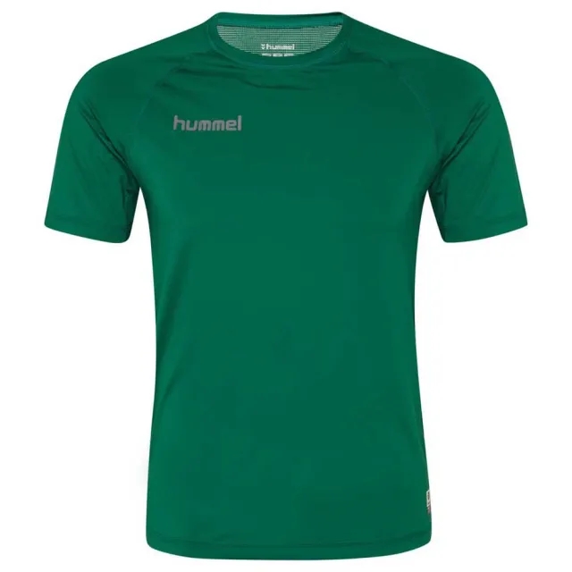 Hummel First Performance Short Sleeve T-shirt  - Green