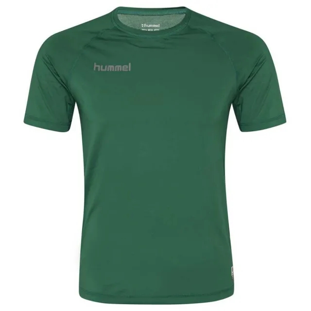 Hummel First Performance Short Sleeve T-shirt  - Green