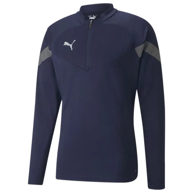 Puma Training Shirt Teamfinal 1/4 Zip - ['Blue']