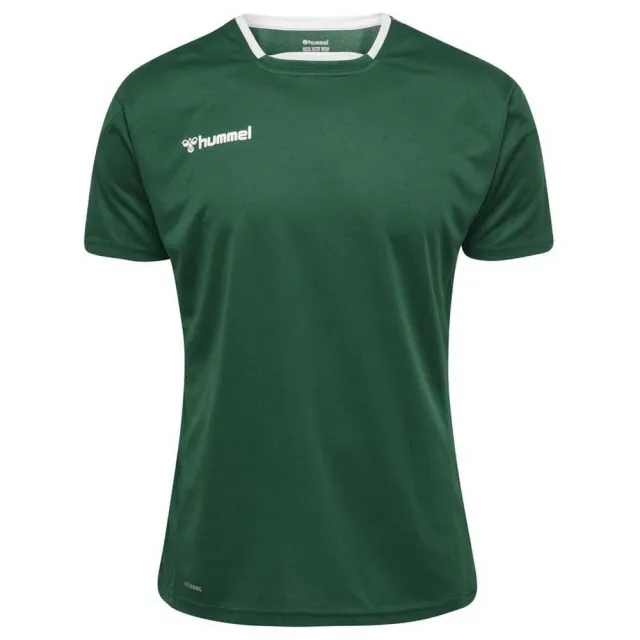 Hummel Authentic Poly Short Sleeve T-shirt  - Green