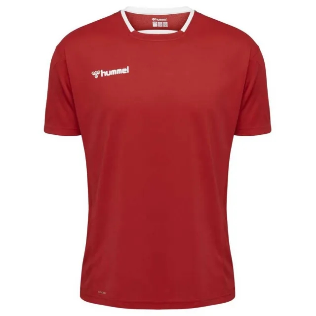 Hummel Authentic Poly Short Sleeve T-shirt  - Red