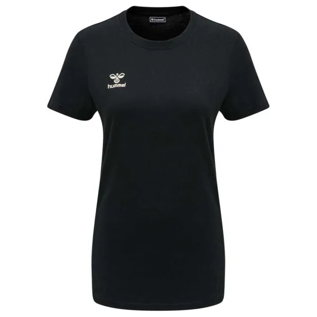 Hummel Round-Neck T-Shirt - ['Black']