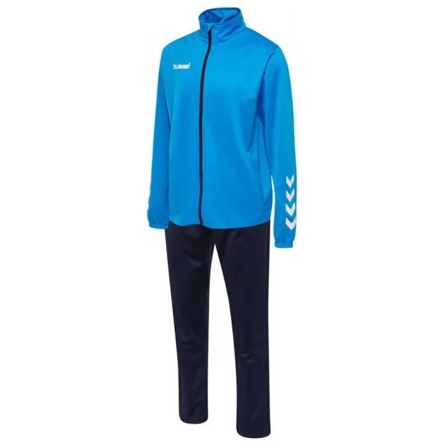 Hummel Promo Tracksuit - ['Blue']