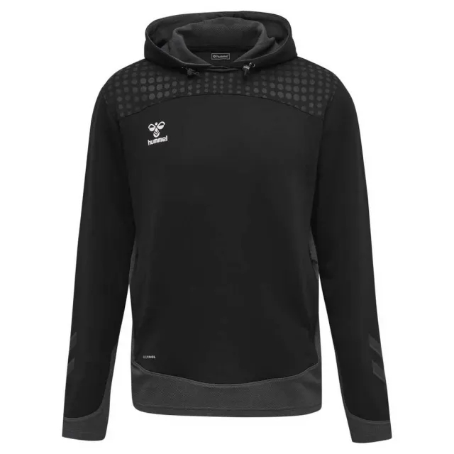 Hummel Lead Poly Hoodie  - Black