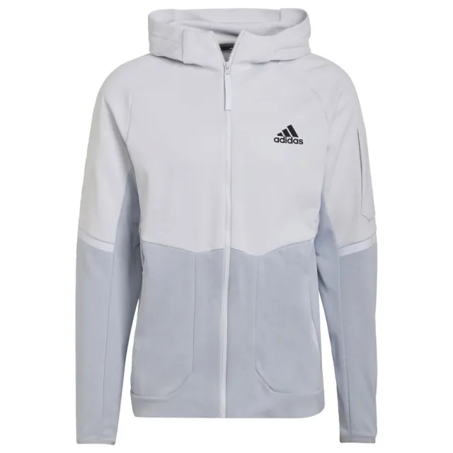 adidas Designed For Gameday Full-Zip Jacket Mens Fleece - Grey M