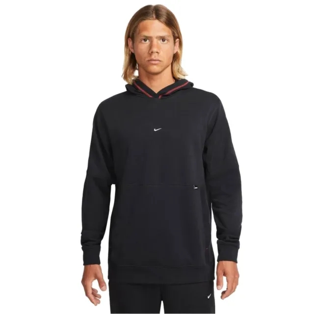 Nike - Felpa FLC Hoodie Nera